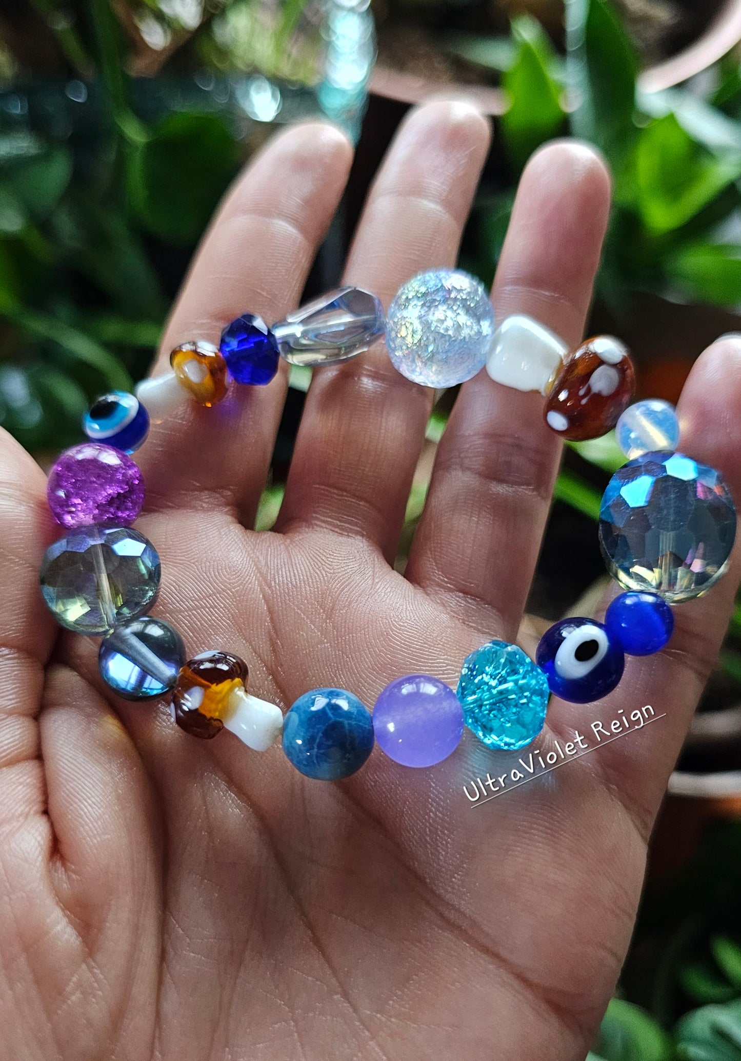 Mushroom Trip Protection Bracelet