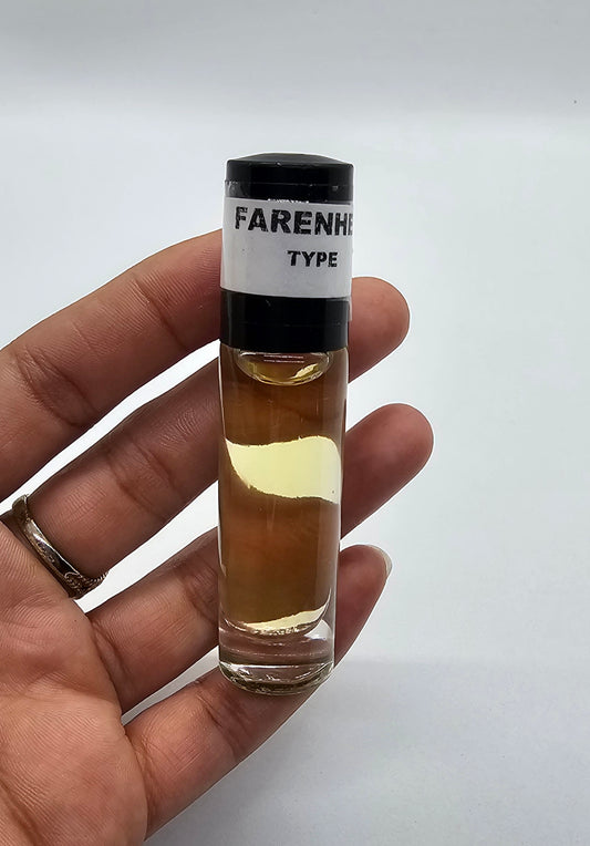 Farenheit Type Fragrance Body Oil Cologne (men)