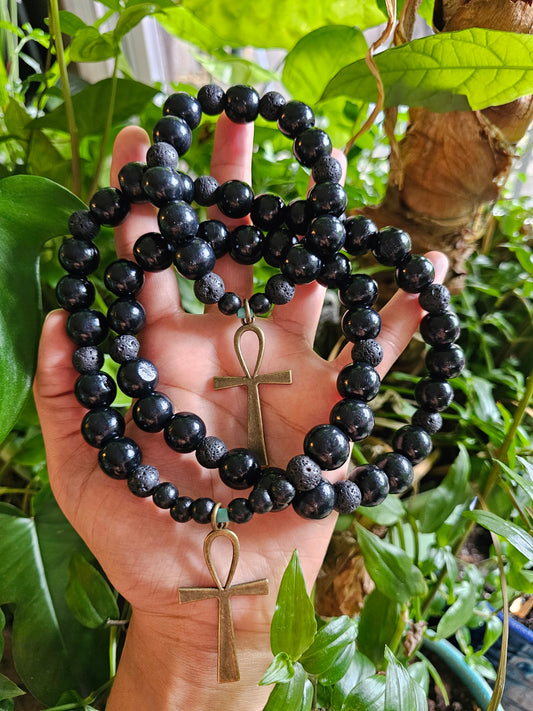 Black Ankh Set