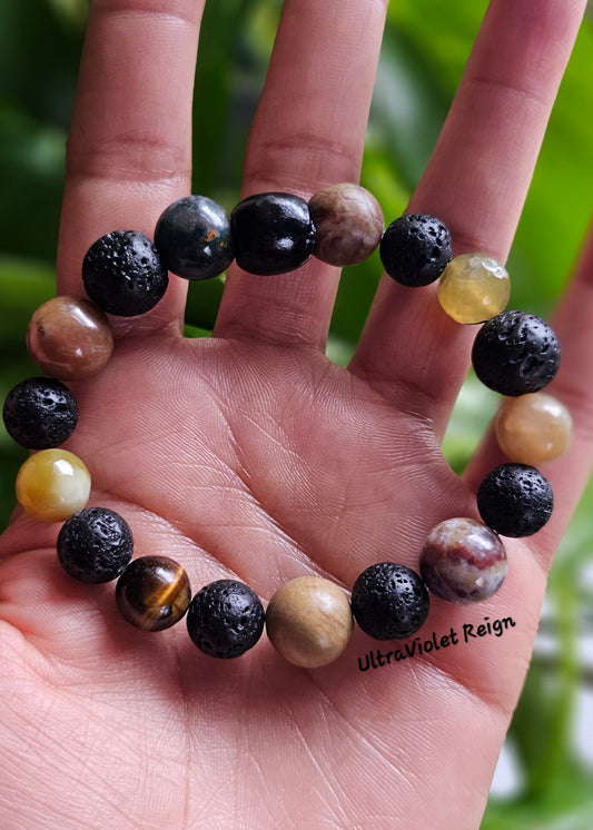 Lucky Lava Bracelet