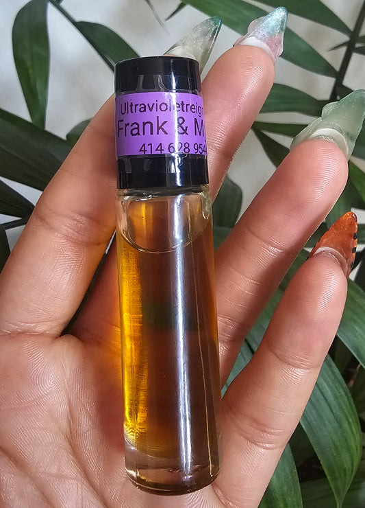 Frank & Myrrah Fragrance Body Oil Cologne (mens)