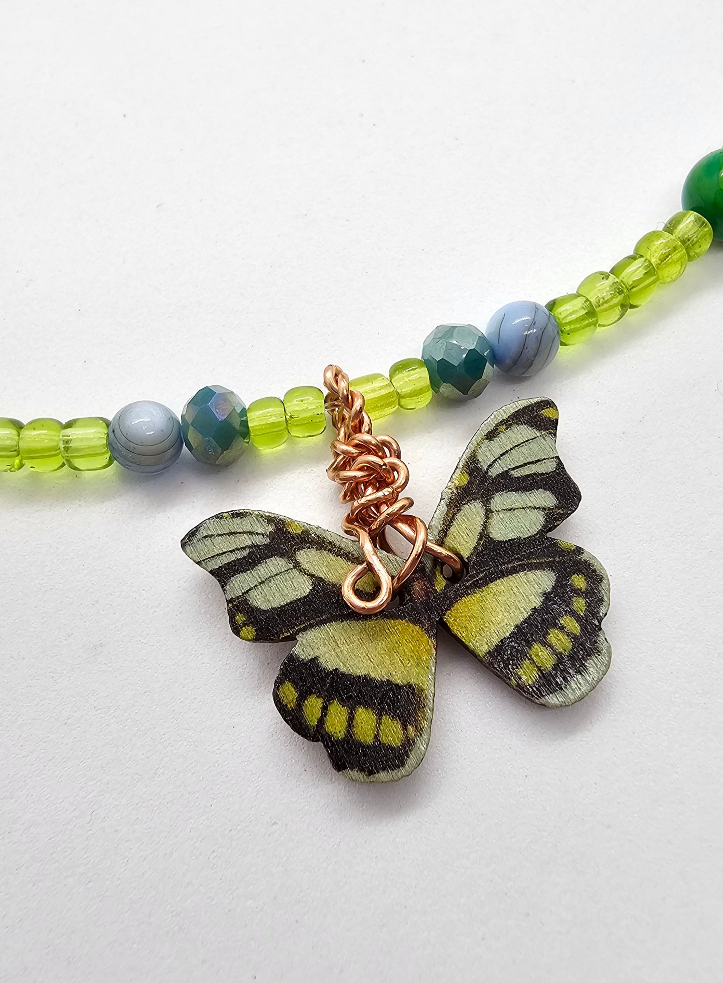Butterfly Garden Fairy Veins Necklace