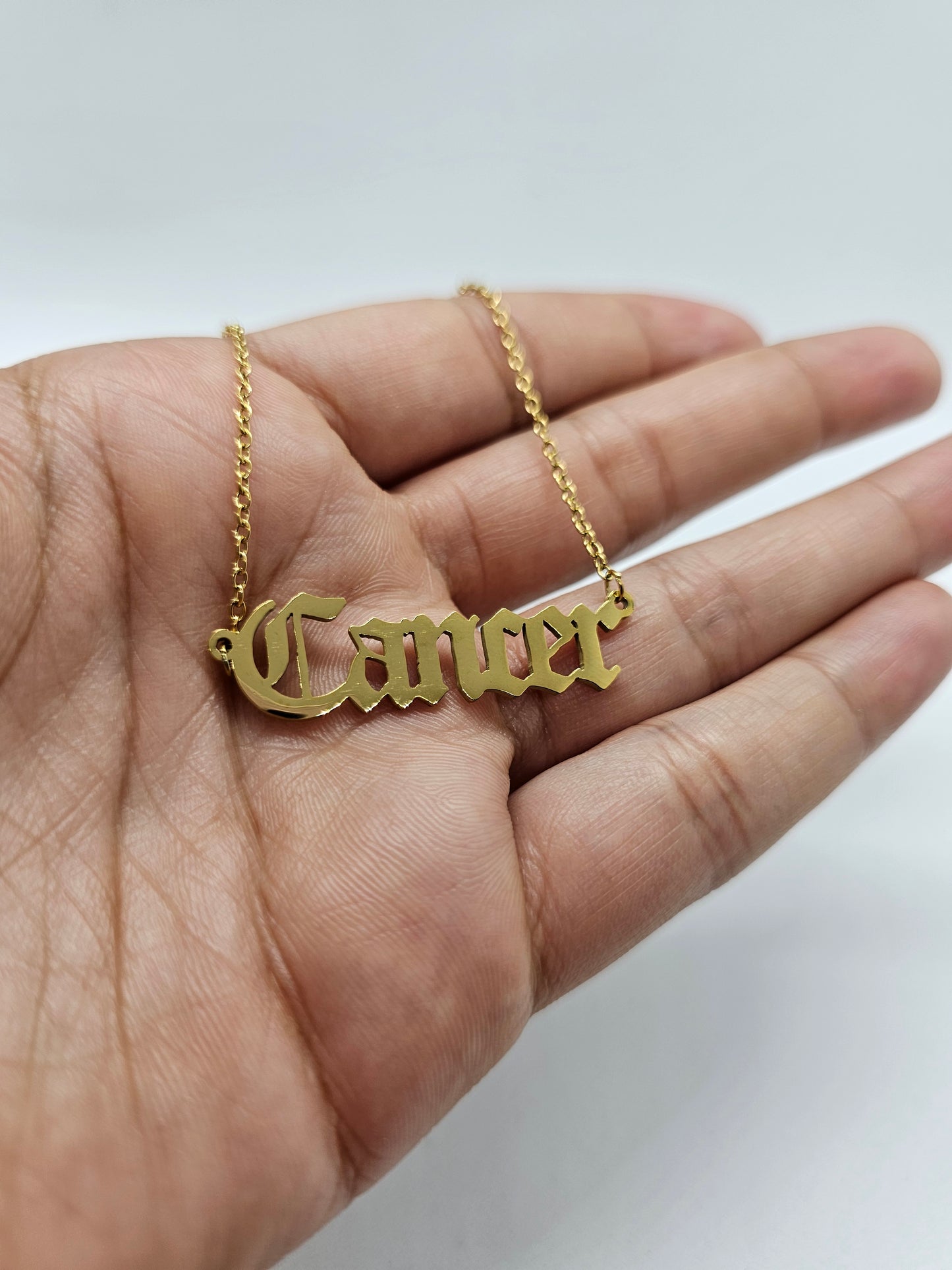 Cancer Zodiac Necklace