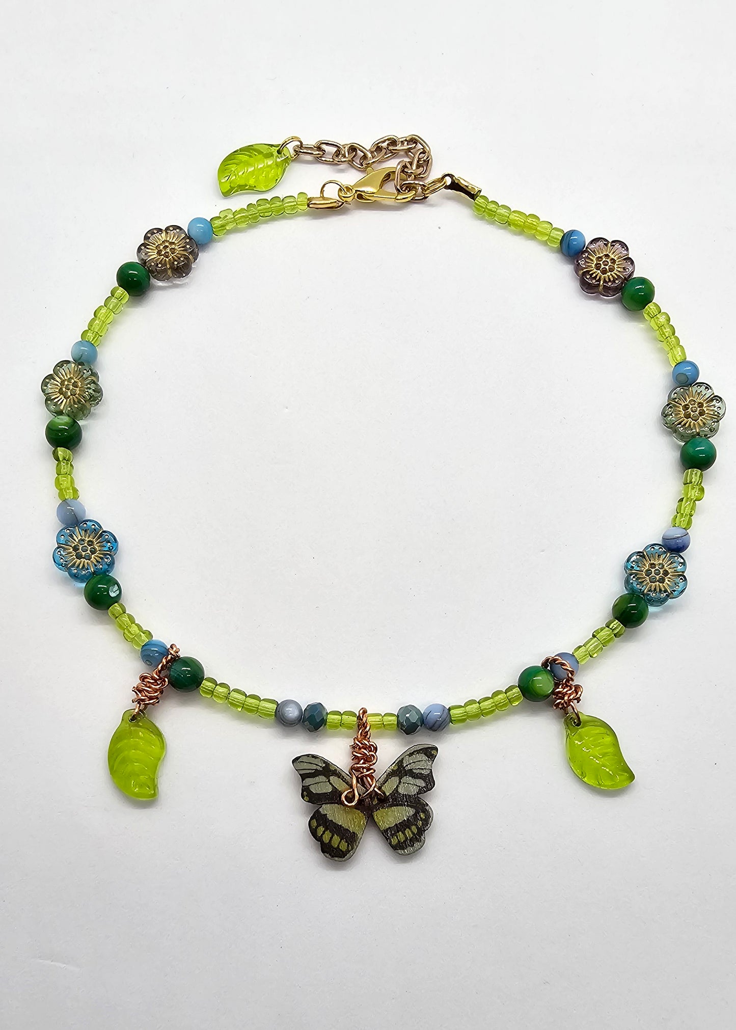 Butterfly Garden Fairy Veins Necklace
