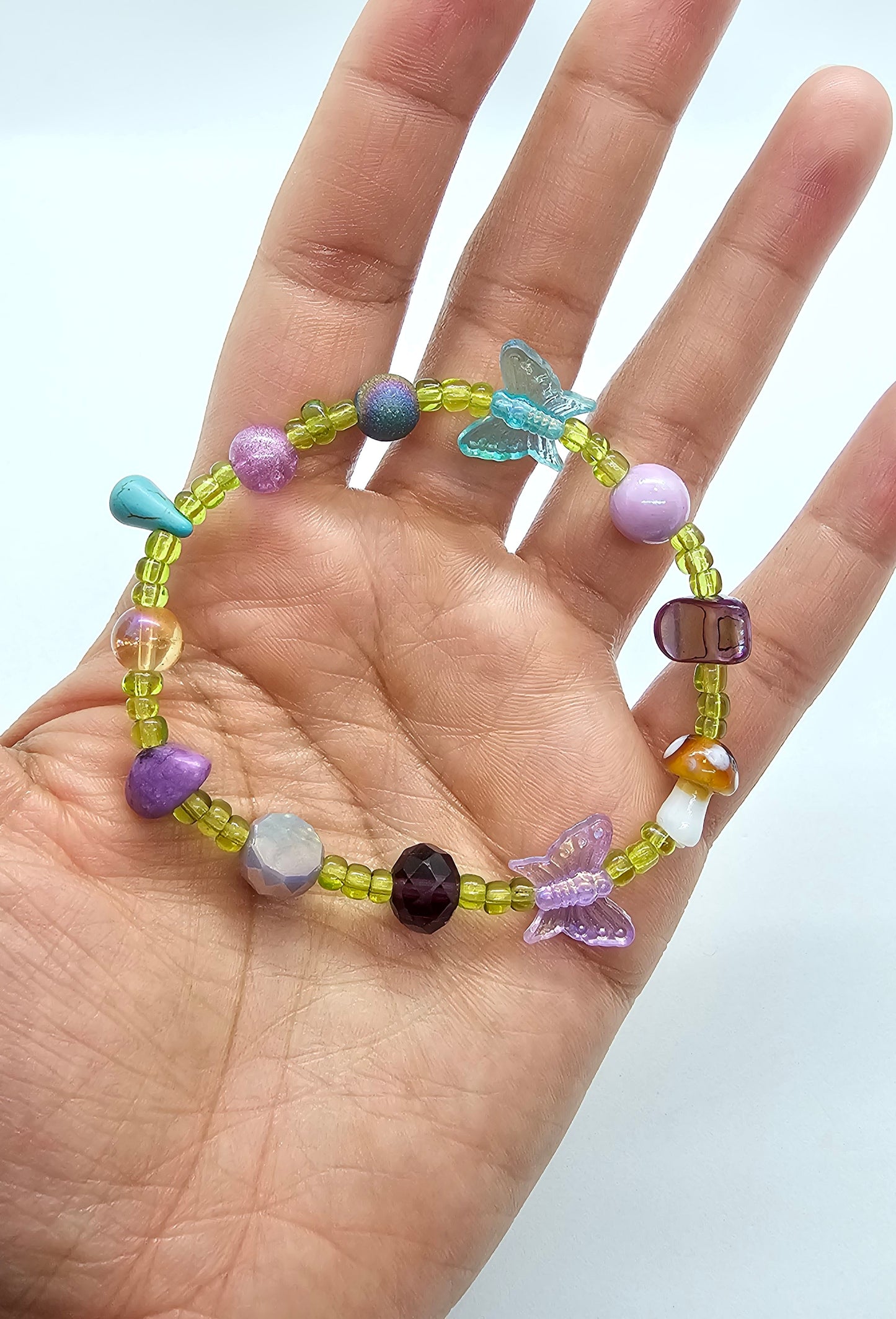 Lilac Path Fairy Veins Bracelet