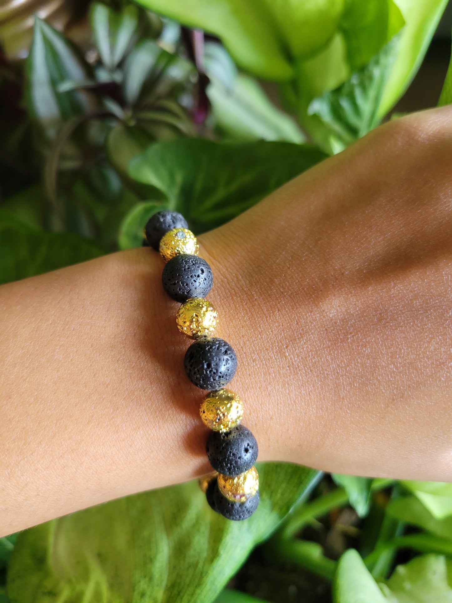 Black Is King Lava Bracelet