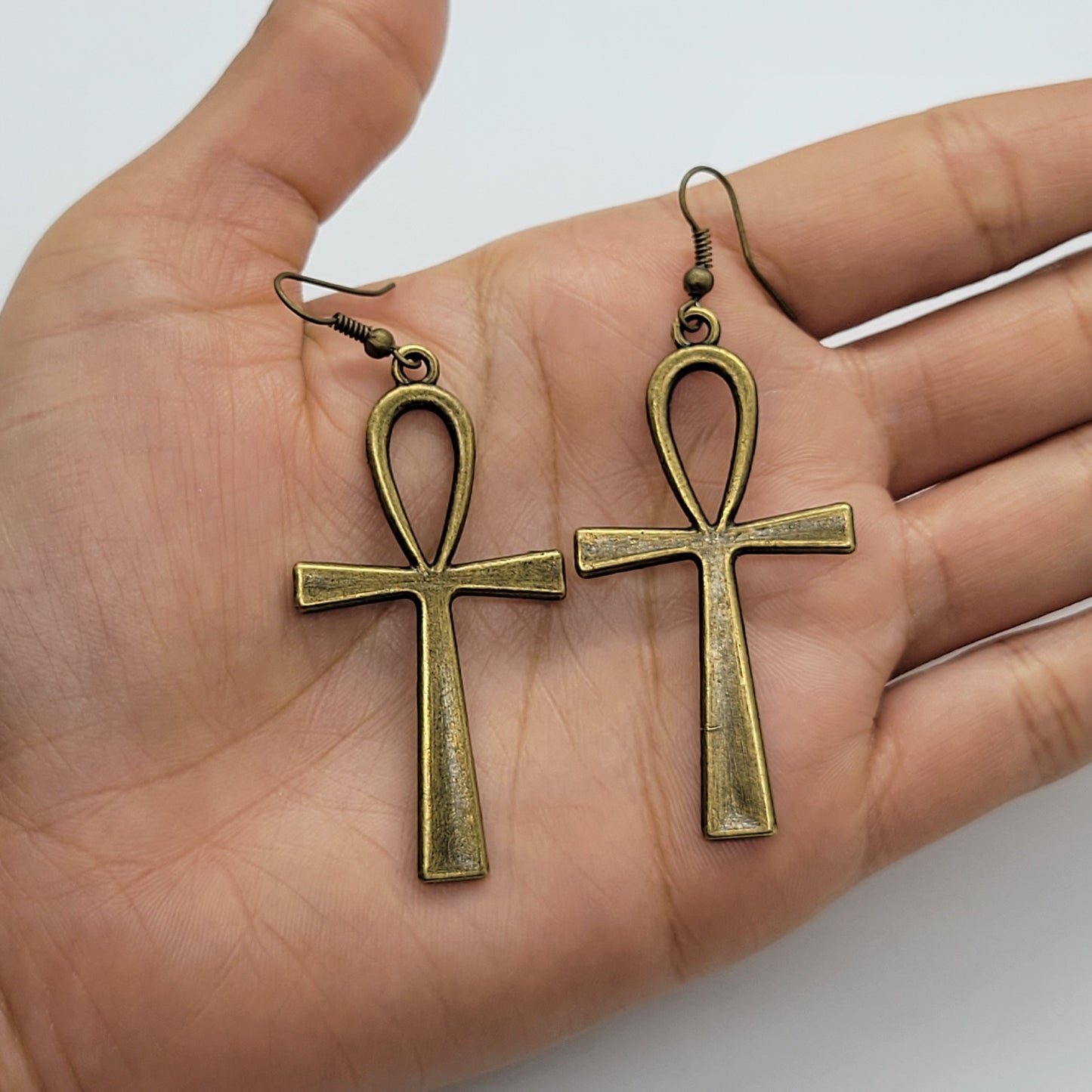 Ankh Earrings