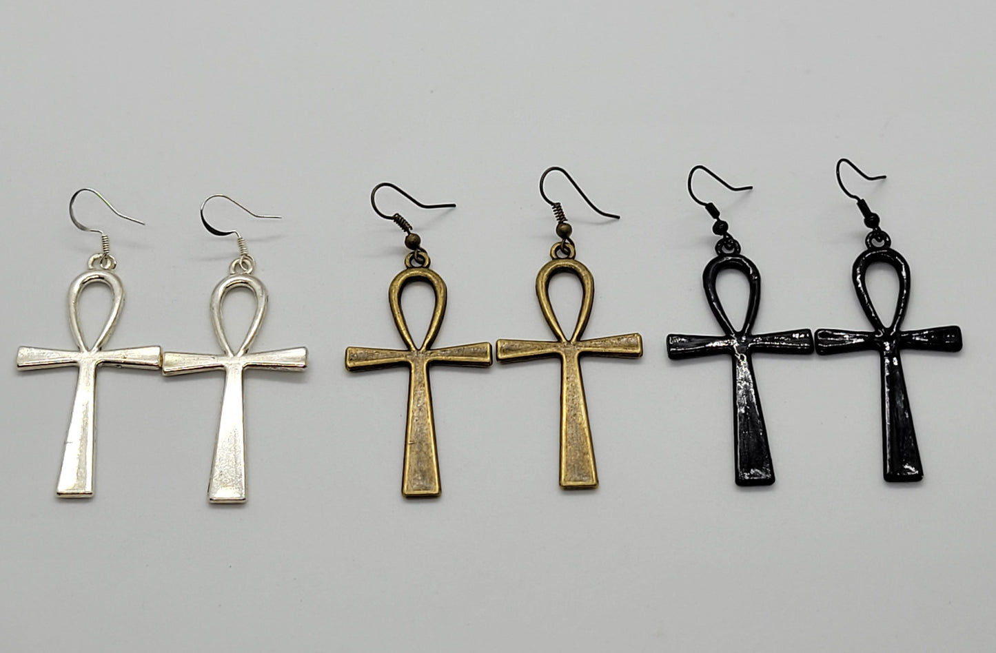 Ankh Earrings