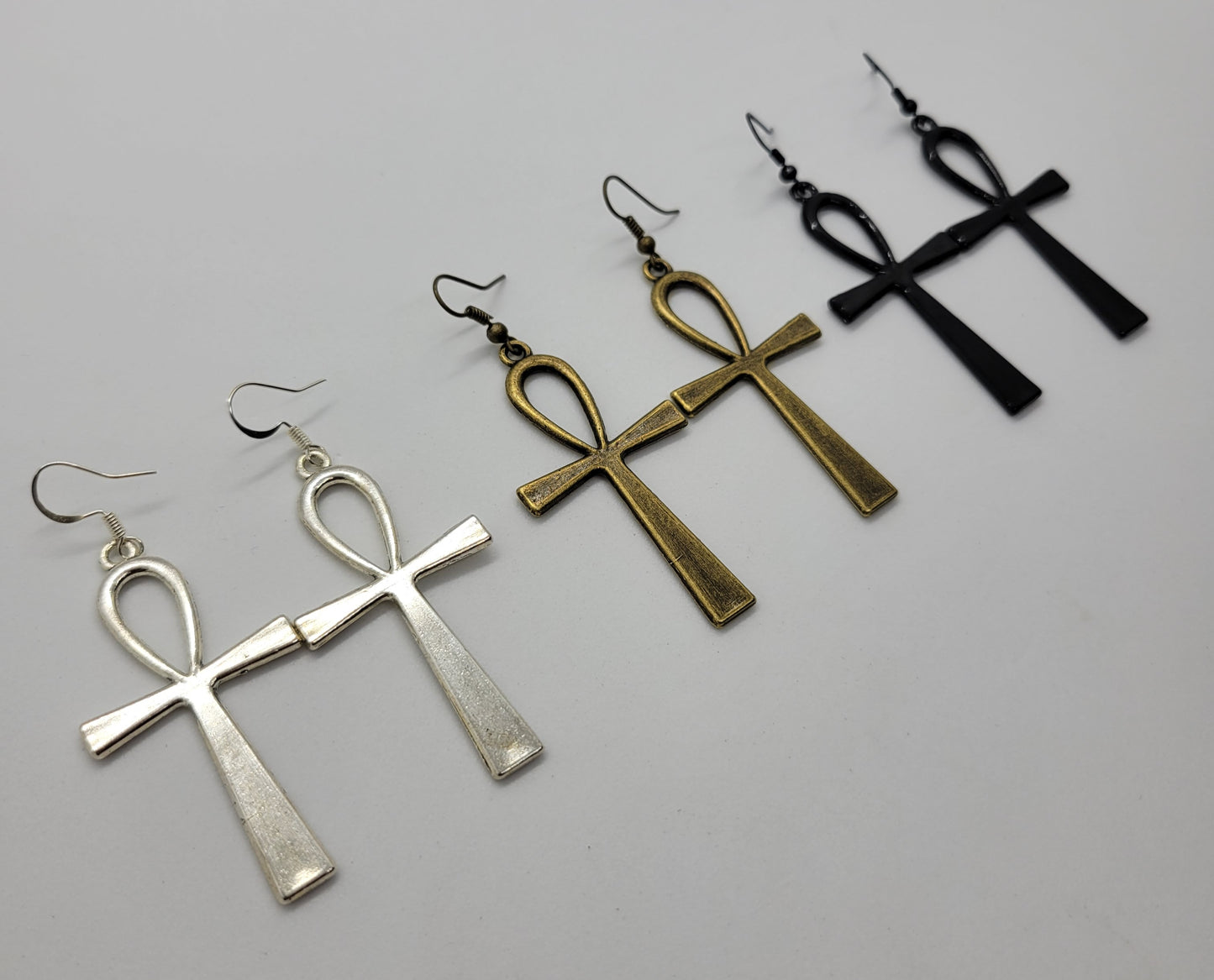 Ankh Earrings