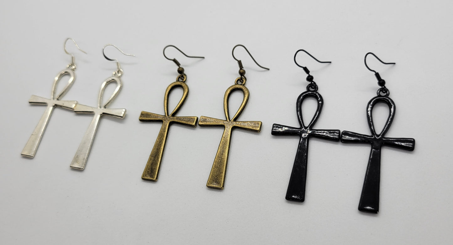 Ankh Earrings